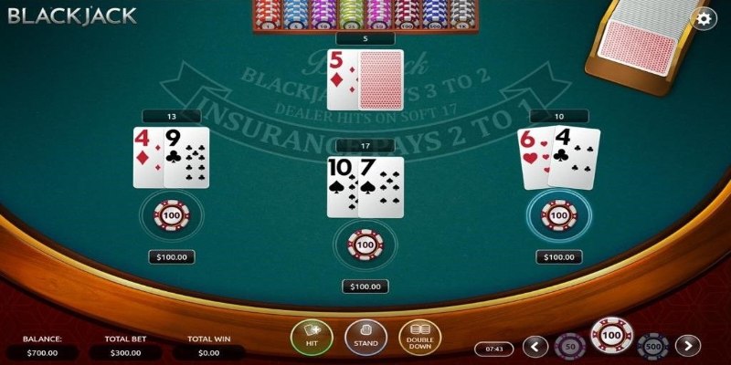 game bài Blackjack